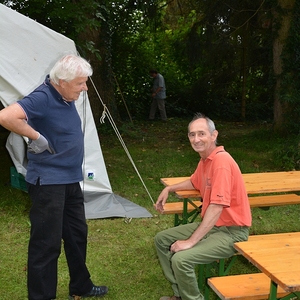 Vorbereitungen für das Pfarrfest