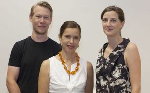 V. l.: Mag. Arch. Martin Thysell, DIin Romana Ring, Vorsitzende DKV, Mag.a DIin Julia Edlmair B. Sc. © Marc Daniel Muehlberger