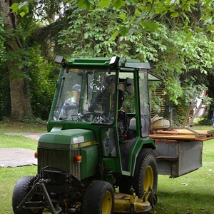 Vorbereitungen für das Pfarrfest