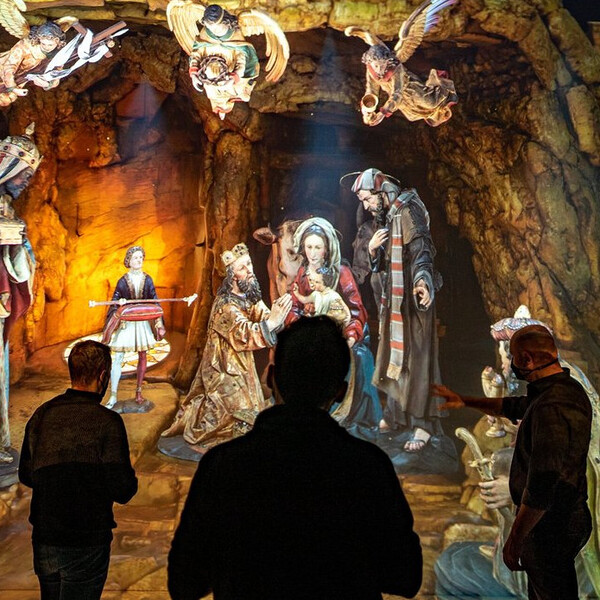 Die Krippe im Dom / © Robert Bauernhansl / Ars Electronica Die Krippe im Dom