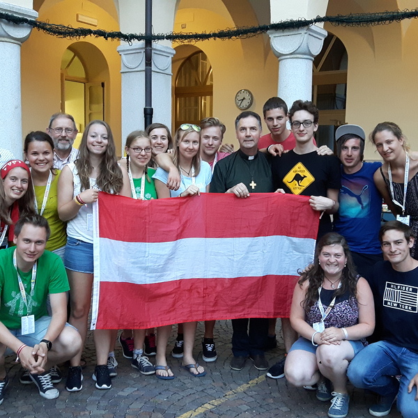 Gruppenfoto salesianische Jugendbewegung
