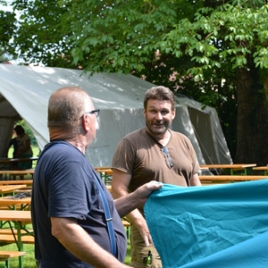 Vorbereitungen für das Pfarrfest