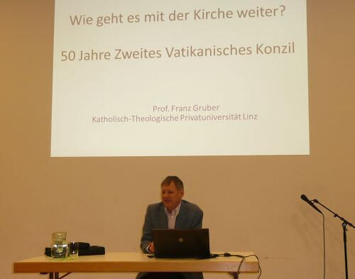Vortrag von Univ.-Prof. Dr. Franz Gruber 